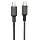Дата-кабель Hoco X128 Benefit Type-C to Lightning 30W (1м), чорний