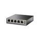 Комутатор TP-LINK TL-SG1005P 5 LAN 10/100/1000 Mb, некерований, металевий корпус, Black, 100/1000 Mb/s
