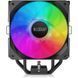 Кулер для процесора PcCooler PALADIN EX300 S, Black, для Intel 1700/1200/115x, алюміній/мідь, 1x120 мм RGB, до 125 Вт, AMD AM5/AM4, висота 157 мм