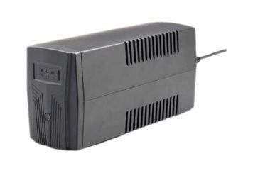 Джерело безперебійного живлення EnerGenie EG-UPS-B850 Black, 850VA, линейно-интерактивный, 510W, 2 розетки (Schuko), 12В/8Ач x 1 шт