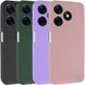 Чехол Silicone Cover Lakshmi Full Camera мятный для TECNO Spark 10